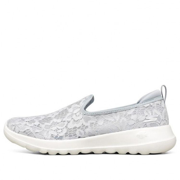 (WMNS) Skechers Go Walk Joy 'Grey White' - 896020-LTGY