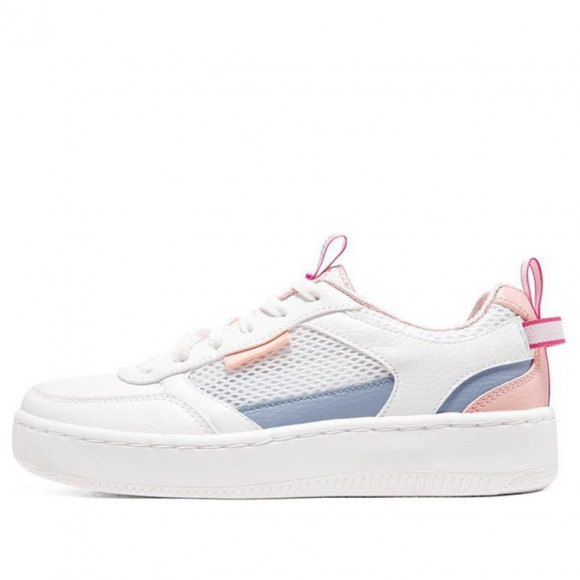 (WMNS) Skechers Sport Court 92 'Cream white pink' - 896127-OFPK