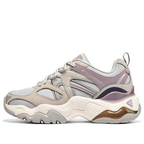 Skechers DLites 3.0 Air Sneakers 'Grey Purple Beige' - 896150-GYPR