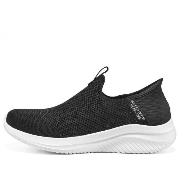 (WMNS) Skechers Ultra Flex 3.0 Shoes 'Black White' - 896234-BLK