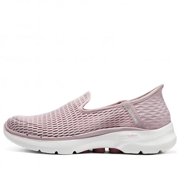 (WMNS) Skechers Go Walk 6 Slip ins Shoes 'Pink White' - 896236-MVE