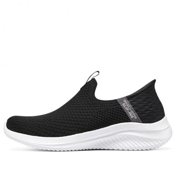 (WMNS) Skechers Ultra Flex 3.0 Shoes 'Black White' - 896243-BKW