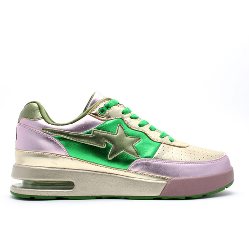 BAPE Pharrell x Roadsta FS-034 Low 'Yellow Green'