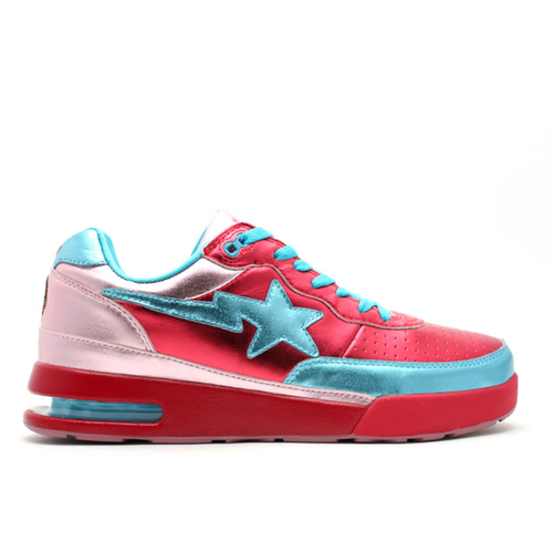 BAPE Pharrell x Roadsta FS-034 Low 'Red Blue'