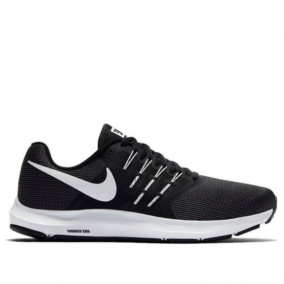 Nike RUN SWIFT Black/White-DARK GREY Marathon Running Shoes/Sneakers ...