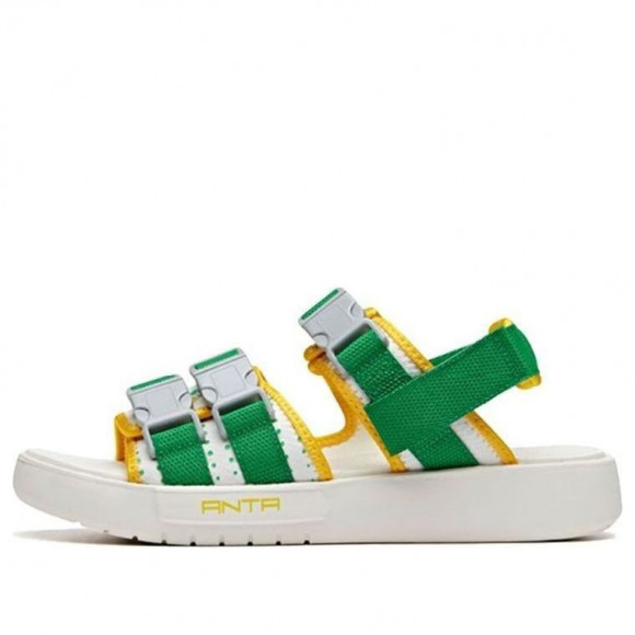 ANTA x Sprite Sport Sandals 'White Green Yellow' - 912036901-6