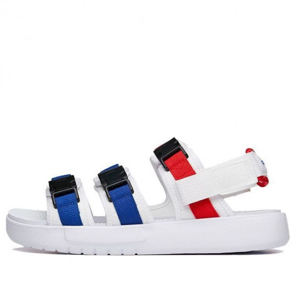 ANTA Life Series Buckle Sandals 'White Red Blue' - 912036905-2