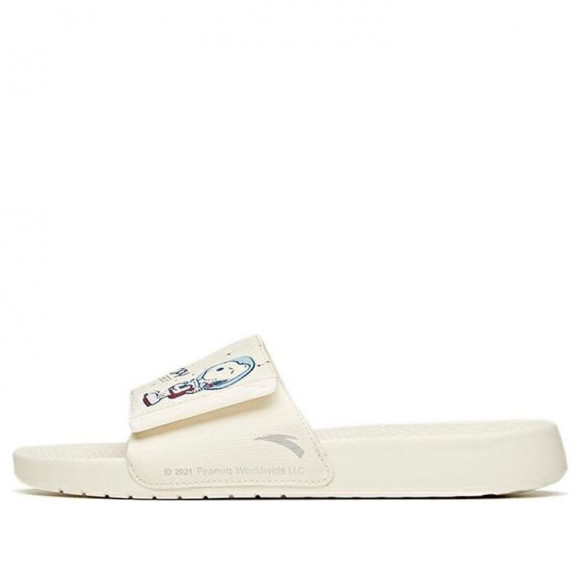 ANTA x Snoopy Life Series Slides 'White' - 912126993-3