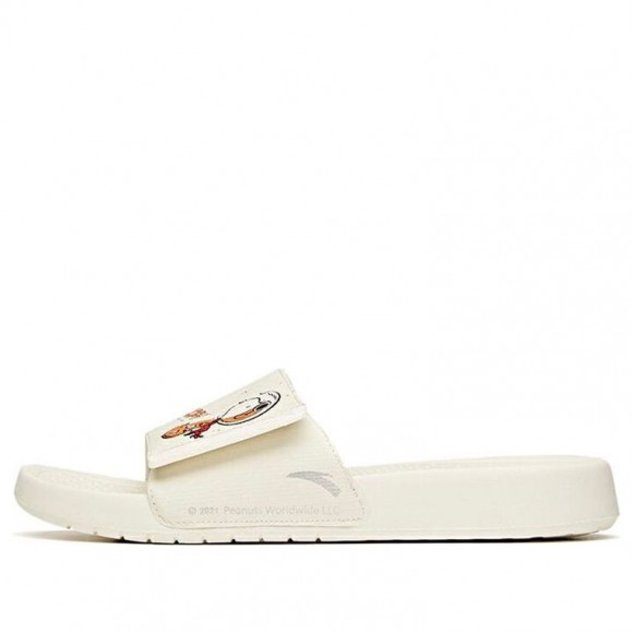 ANTA x Snoopy Life Series Slides 'White' - 912126993-4