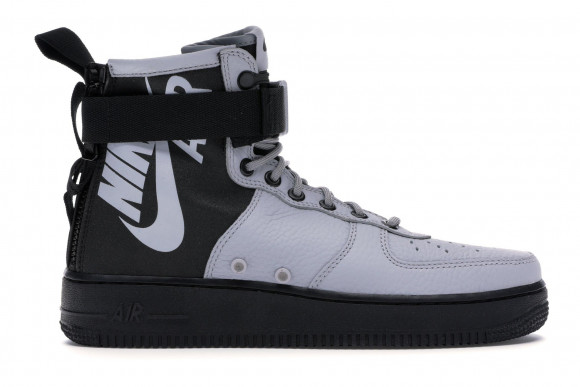 nike air force 1 mid wolf grey white