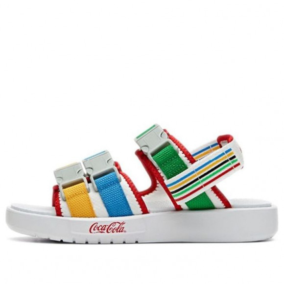 (WMNS) ANTA x Coca Cola Beach Sandals 'Multi-Color' - 922036901-5