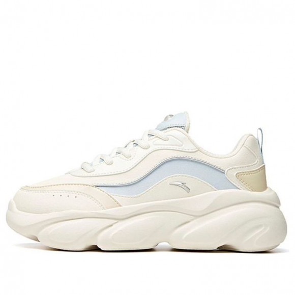 (WMNS) ANTA Life Series Casual Sports Shoes 'White Blue Beige' - 922048894-3