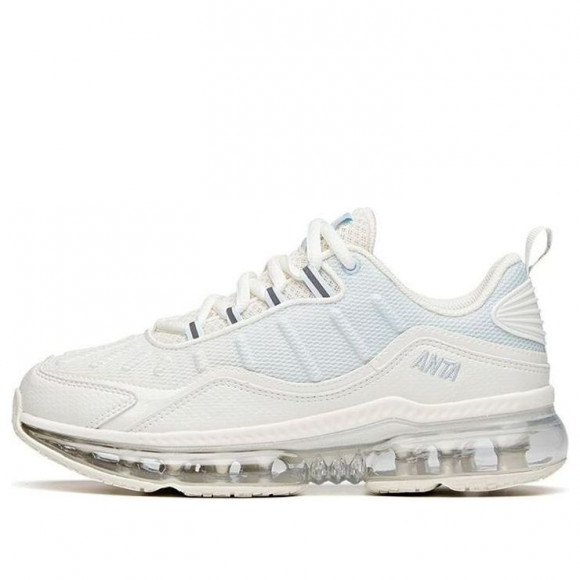 (WMNS) ANTA Air Cushion Running Shoes 'White Ocean Blue' - 922125506-1