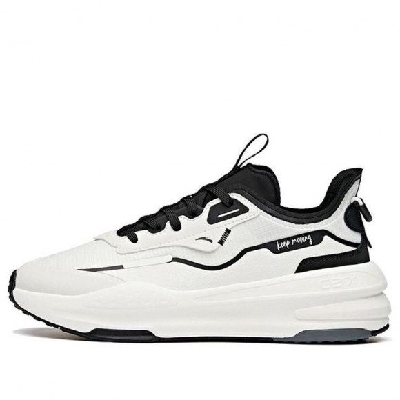 (WMNS) ANTA C37 Lifestyle Sport Shoes 'Ivory White Black' - 922128081-2