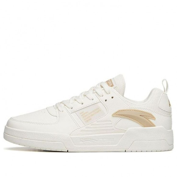 (WMNS) ANTA Life Series Low-Cut Sports Shoes 'White Brown' - 922138005-3