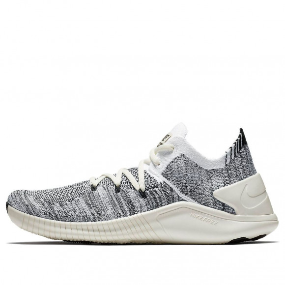 Nike free tr flyknit 3 white black on sale