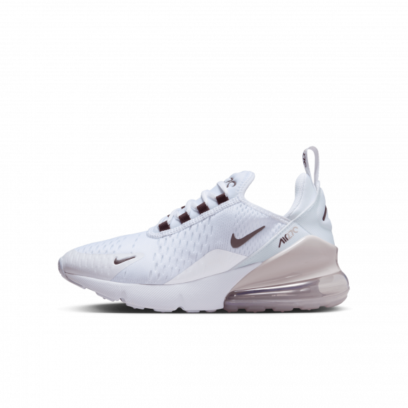 Nike Air Max 270-sko til større børn - hvid - 943345-119