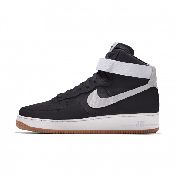 Nike Air Force 1 High By You Men's Custom Shoes - Black
