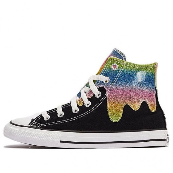 Converse Chuck Taylor All Star Glitter Drip 'Black Pink' - A00659F