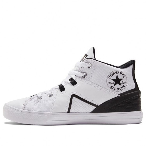 Converse Chuck Taylor All Star Flux Ultra WHITE/BLACK Canvas Shoes ...