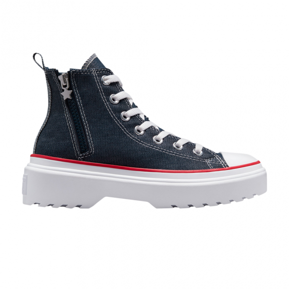 Chuck Taylor All Star Lugged Lift Platform High GS 'Retro Denim' - A03621C