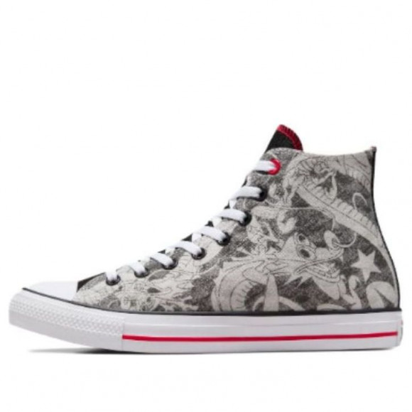 Converse Chuck Taylor All Star YOTD High Top 'Dragon Graphic Black White' - A08702C