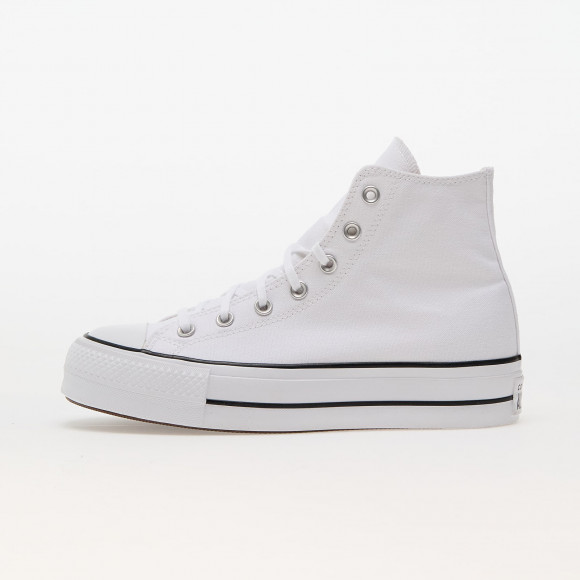 Converse Chuck Taylor All Star Low Charcoal Charcoal 1J794C Lift Platform Wide Width White/ Black/ White - A09193C