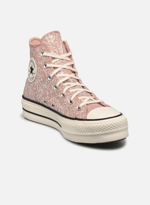 Baskets Converse Chuck Taylor All Star Lift Glitter Hi pour  Femme - A09422C