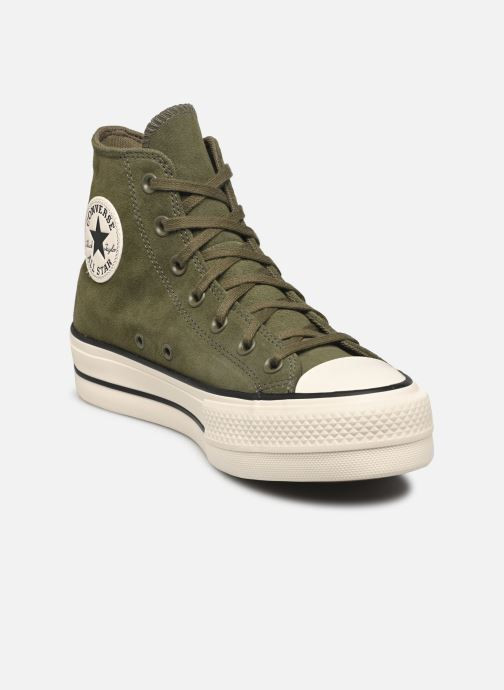 Baskets Converse Chuck Taylor All Star Lift Colorful Suede Hi pour Femme