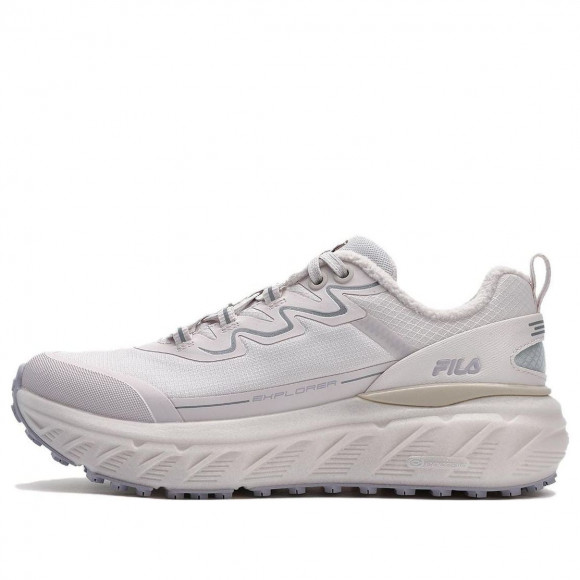 (WMNS) FILA Versatile Casual Non-Slip Durable Running Shoes 'White pink' - A12W341219FPP