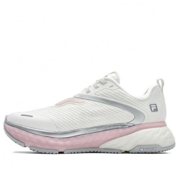 (WMNS) FILA SPD Cheetah Road Running Shoes 'White Pink' - A12W411113FSW