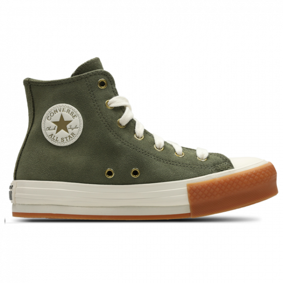 Converse Chuck Taylor All Star Unisex Shoes - Green - Size: 3.5 - Textile - Foot Locker - A13365C