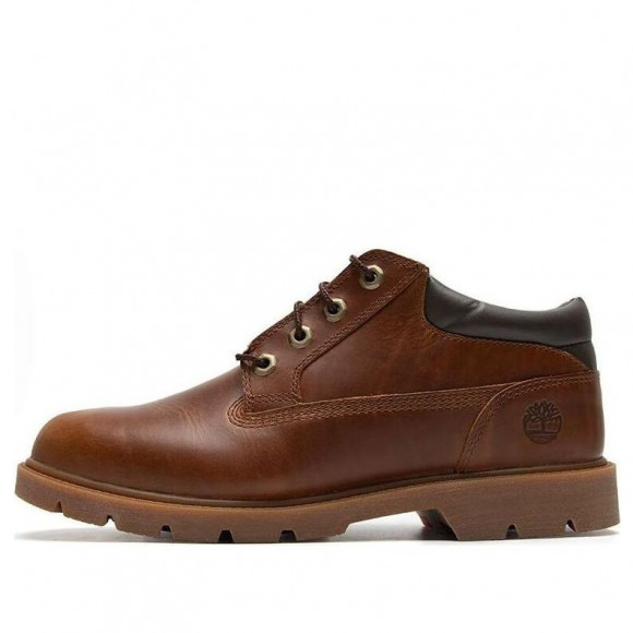 Timberland Basic Leather Water Repellant Oxford Shoes 'Brown' - A1QWSF74