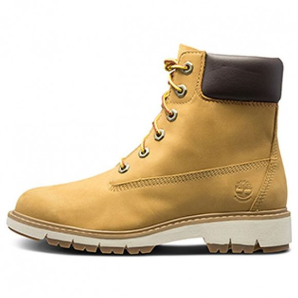 (WMNS) Timberland 6 Inch Lucia Way Wide-Fit Boots 'Wheat Nubuck' - A1T6UW