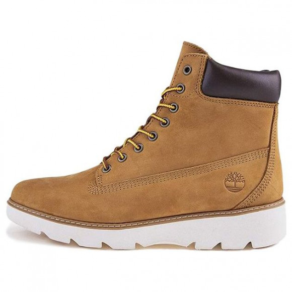 (WMNS) Timberland Keeley Field 6 Inch Wide-Fit Boot 'Wheat Nubuck' - A26JB