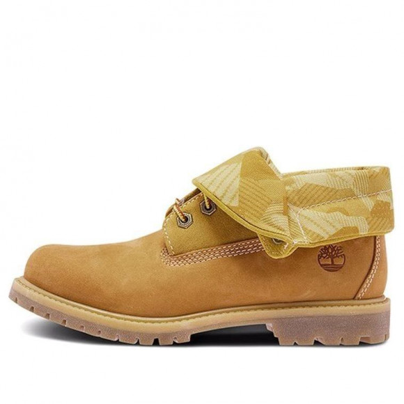 (WMNS) Timberland Roll Top Boots Basic 'Wheat Yellow' - A28AT