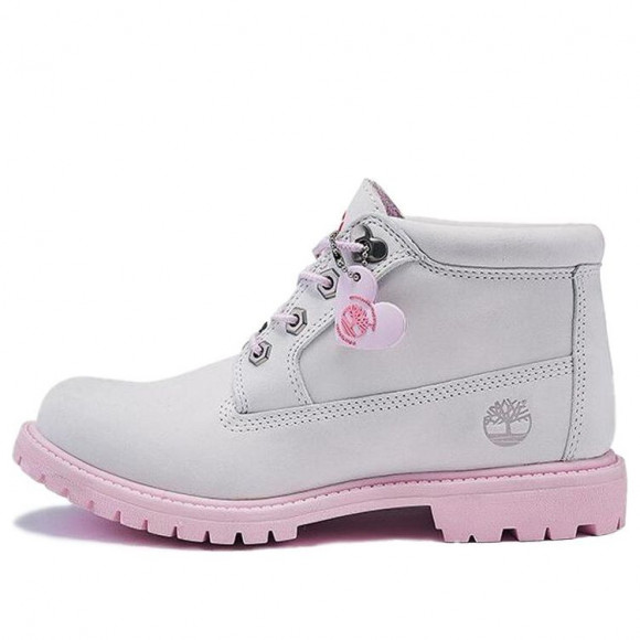 (WMNS) Timberland Womens Nellie Chukka Double Waterproof Boot 'Grey Pink' - A28H7