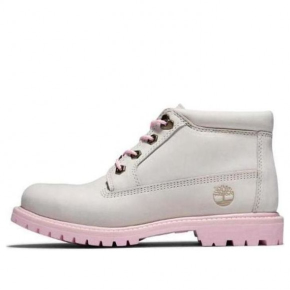 (WMNS) Timberland Womens Nellie Chukka Double Waterproof Boot 'White Pink' - A28H7143