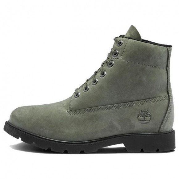 Timberland Basic 6 Inch Wide-Fit Non-contrast Boots 'Olive Green' - A29E7