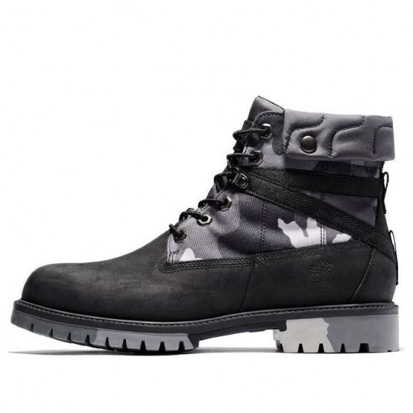 Timberland Heritage EK+ 6 Inch Waterproof Wide-Fit Boot 'Grey Camouflage' - A29P7001