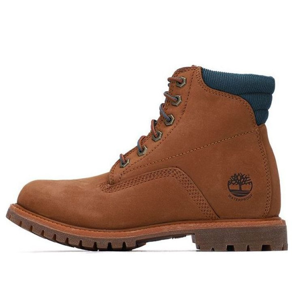 (WMNS) Timberland Waterville 6 Inch Waterproof boots 'Brown Teal' - A2BD1F13