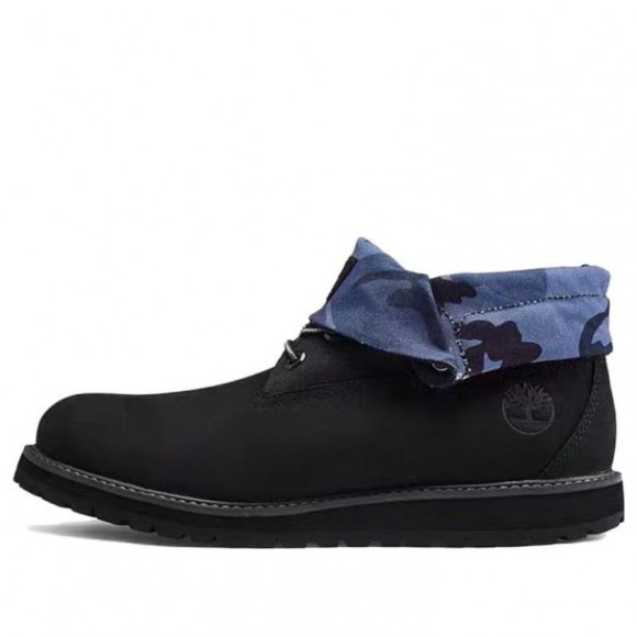 Timberland Roll Top Boots Basic 'Black Blue Camouflage' - A2DUV