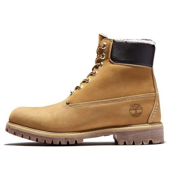 Timberland 6 Inch Premium Waterproof Warm Lined Boot 'Wheat Nubuck' - A2E31231