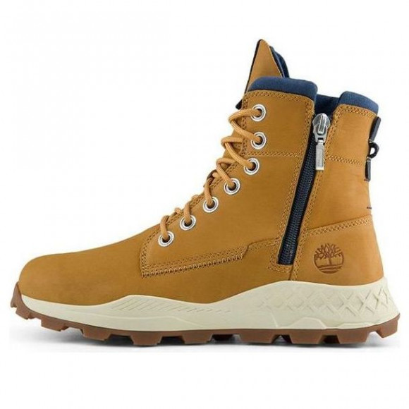 Timberland Brooklyn Side Zip Wide-Fit Boot 'Wheat Nubuck' - A2E7FW