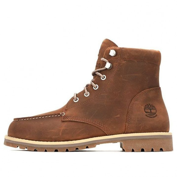 Timberland Redwood Falls Waterproof Moc-Toe Boots 'Rust Nubuck' - A2EDRF13