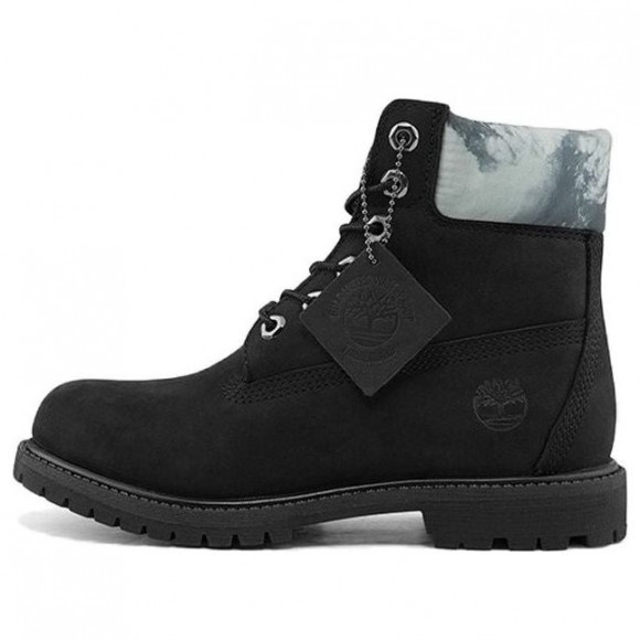 (WMNS) Timberland Premium 6-inch Waterproof Boot 'Black Nubuck' - A2ESH