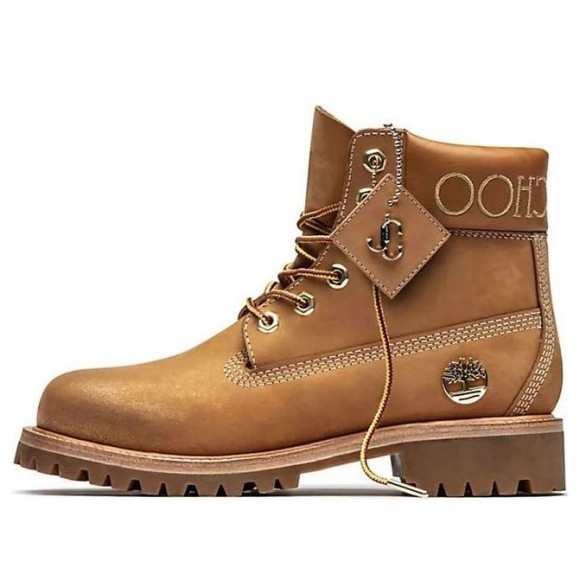 (WMNS) Timberland x Jimmy Choo 6 Inch Premium Boot 'Wheat Glitter' - A2EUZ