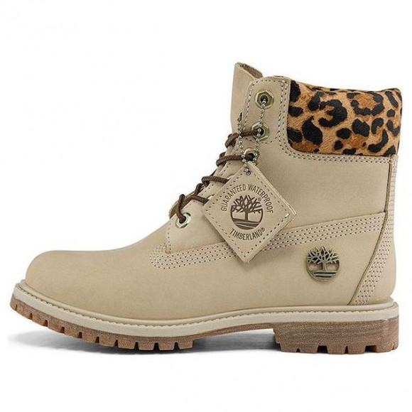 (WMNS) Timberland 6 Inch Safari Cheetah Waterproof Boot 'Ivory Nubuck' - A2GY5W