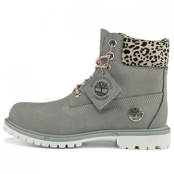 (WMNS) Timberland Safari Cheetah 6 Inch Waterproof Boot 'Grey and Cheetah Print' - A2GYGW