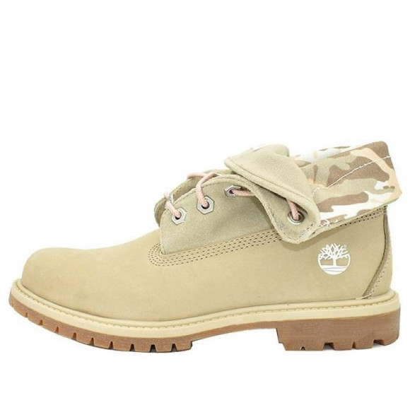 (WMNS) Timberland Roll Top Boots Basic 'Green and Light Green Camouflage' - A2GYM